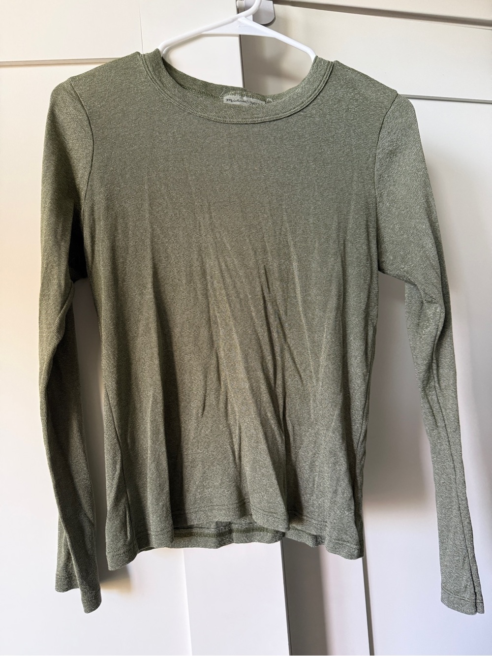 Sparkly Lightweight Cropped Top, by Michael Stars